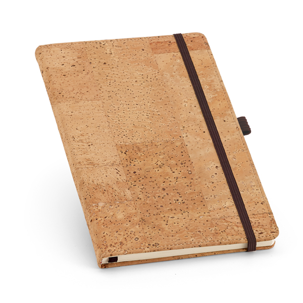 Caderneta de Cortiça Personalizada 13,3 x 17 cm