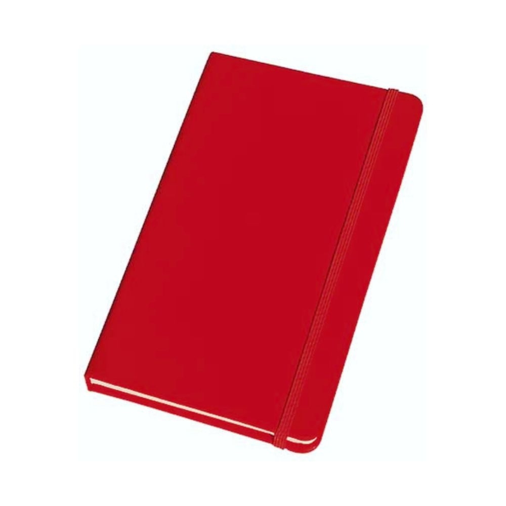  Caderneta tipo Moleskine Pautada Personalizada 8 X 12,8 cm